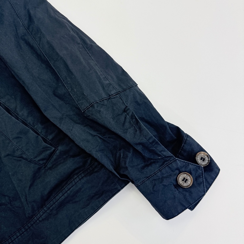 Barbour Navy Military Field Jacket - Picture 6 of 13